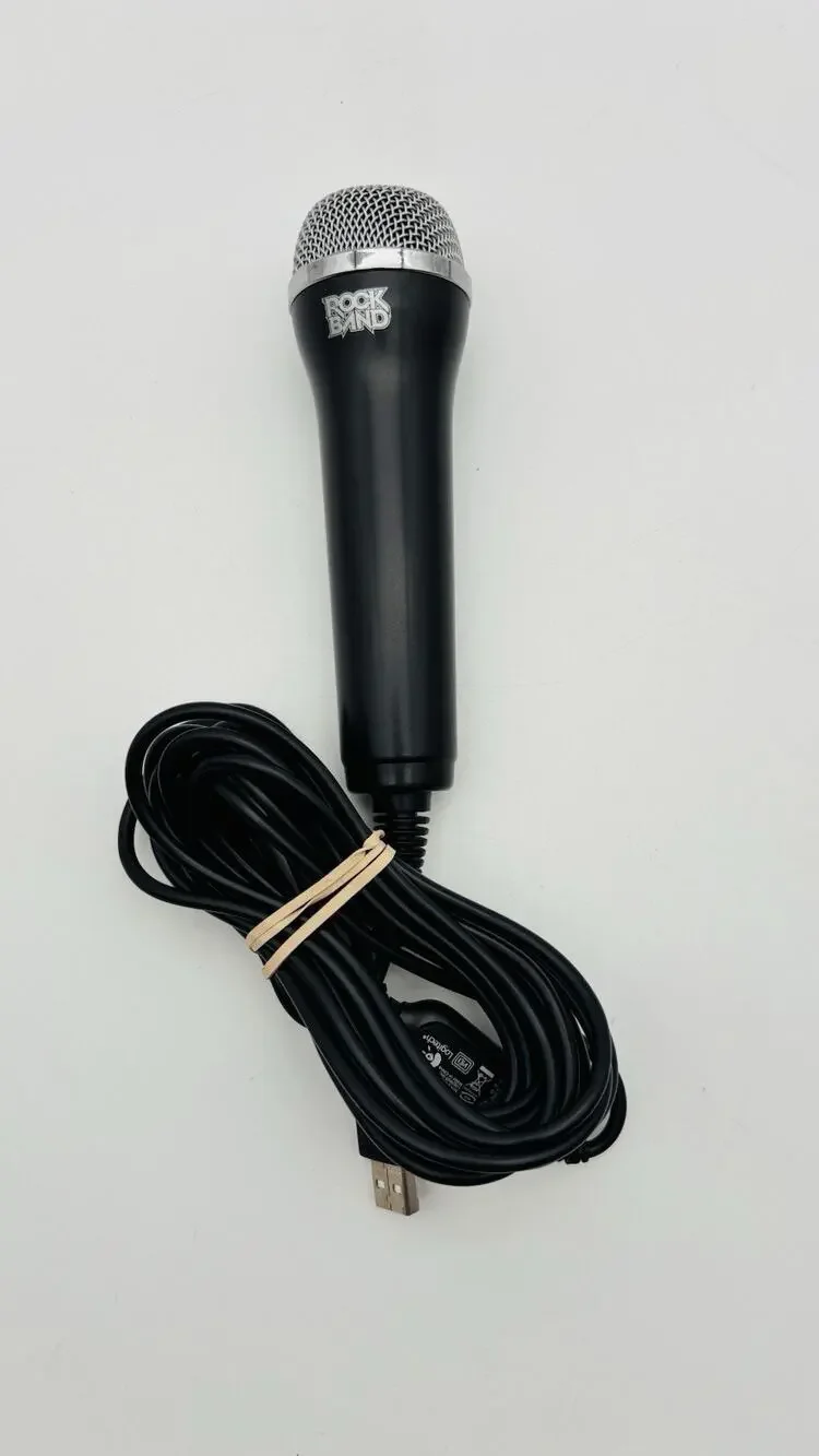 Logitech Rock Band Wired USB Microphone UR20 For Xbox 360 PS2 PS3 Wii Mic Works